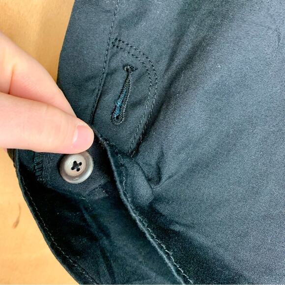 Lane Bryant Adjustable Black Shorts - Picture 3 of 4